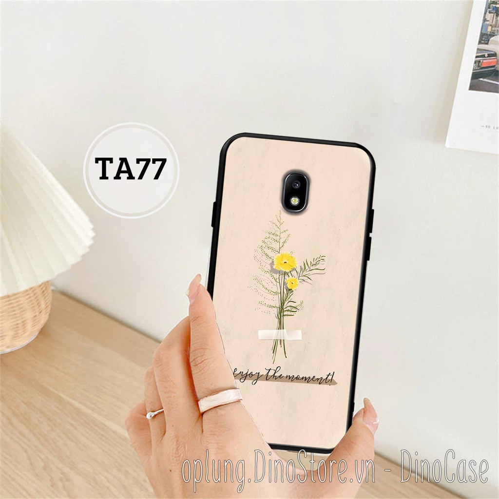 Ốp điện thoại Samsung J3 Pro - J5 Pro - J7 Pro - J7 Plus - Ốp lưng Samsung in hình hoa nữ tính vintage dễ thương.