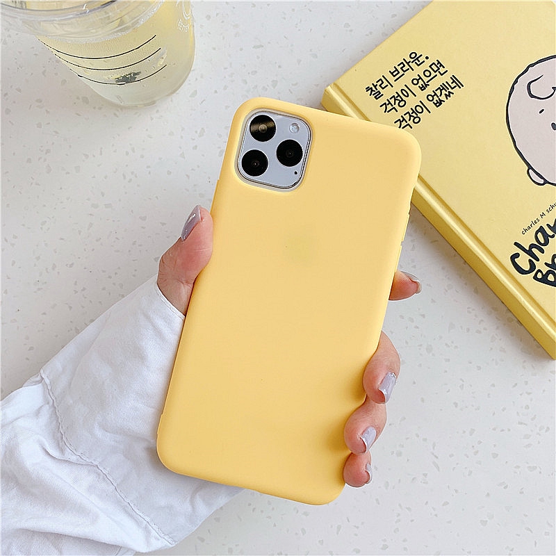 Ốp điện thoại màu trơn dành cho iPhone 5/5s/6/6s/6plus/6s plus/7/8/7plus/8plus/x/xs/xs max/11/11pro max | BigBuy360 - bigbuy360.vn