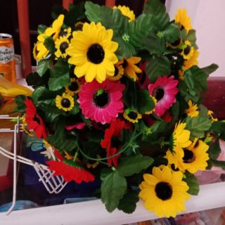 Vòng hoa đội đầu mẫu 03(hoa hướng dương)