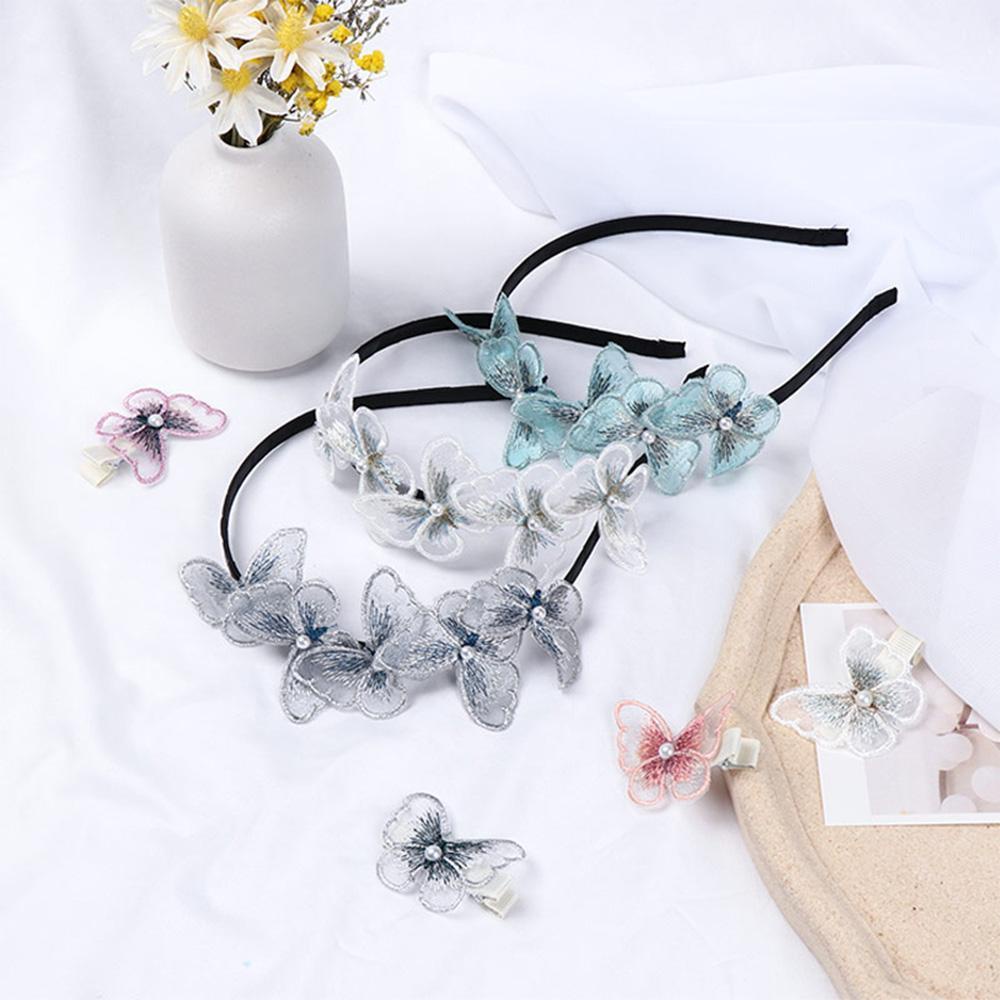 Kẹp Tóc Thêu Họa Tiết Xinh Xắn MIHAN1