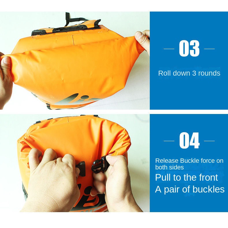 Túi Đựng Đồ Chống Thấm Nước Dung Tích 16L/20L Tiện Dụng Cho Hoạt Động Ngoài Trời