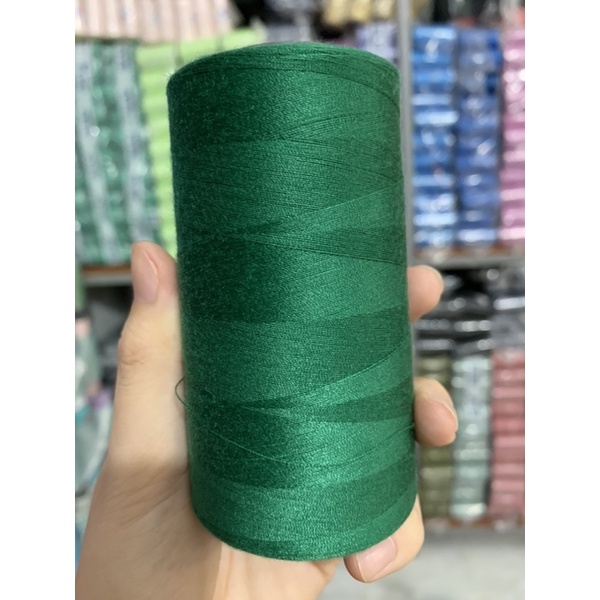Chỉ may màu xanh lá sợi 40/2 chất lượng giá rẻ - Chỉ may công nghiệp