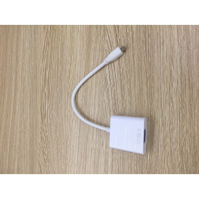 Cáp chuyển Mini Displayport sang VGA-cáp dùng cho macbook với máy chiếu