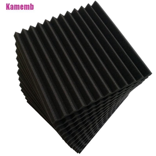 Kamemb 12 Tấm cách âm phòng thu tạo bọt cách âm Điều trị hấp thụ