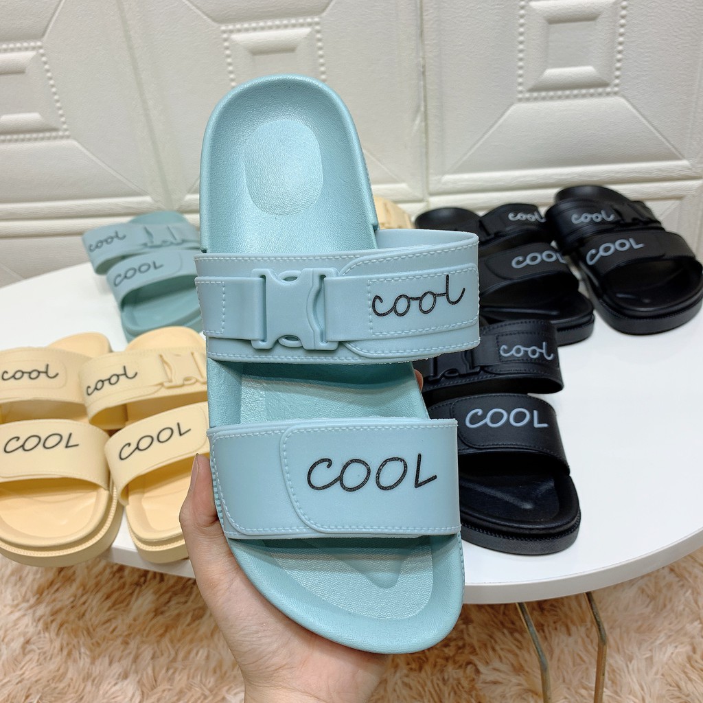 Dép nữ Cool quai ngang form nhỏ 1 size 2B01