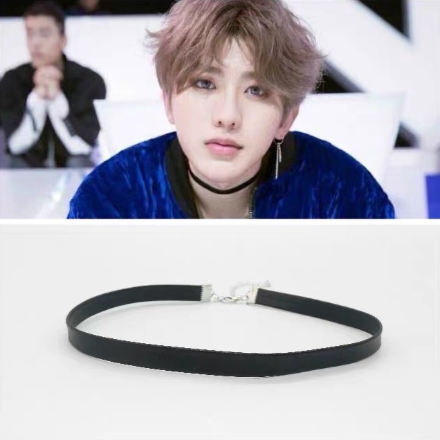 Vòng Cổ Choker Nhung Đen Phong Cách Hàn Quốc Dễ Phối Đồ Thời Trang