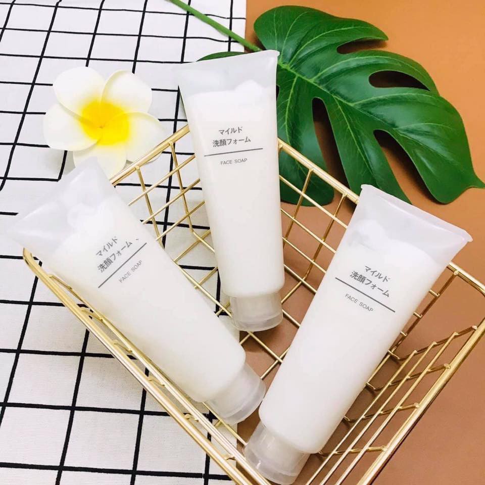 Sữa Rửa Mặt  Muji Face Soap