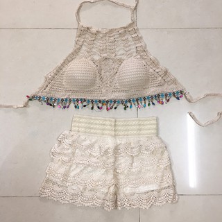 [HÀNG ĐỘC QUYỀN] Set bikini len sành điệu