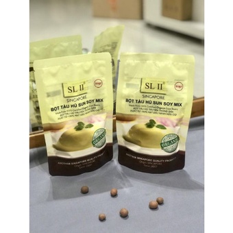 Bột tàu hũ Singapore Bếp xíu xíu, Gói 500G không chất bảo quản, không phẩm màu