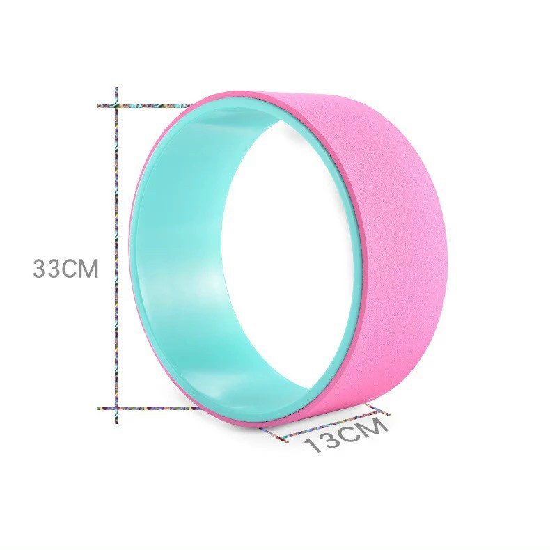 Vòng Tập Yoga ,Vòng Yoga, Vòng Wheel Nhựa ABS 32cm Tập Lưng Cao Cấp Chính Hãng Nhiều Màu
