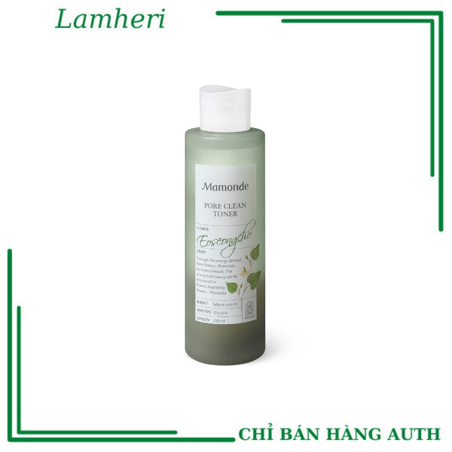 Nước cân bằng làm sạch và cung cấp độ ẩm Mamonde Toner