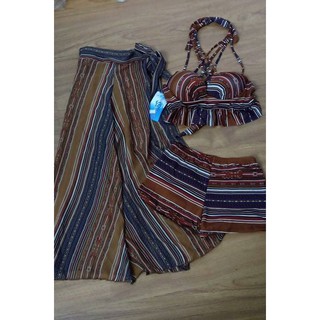SET BIKINI KÈM KHĂN SIÊU SANG CHẢNH