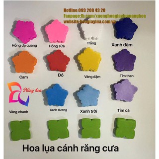 Bộ Nguyên Liệu Hoa Giấy Lụa ( 🌸Hoa Handmade 🌸)