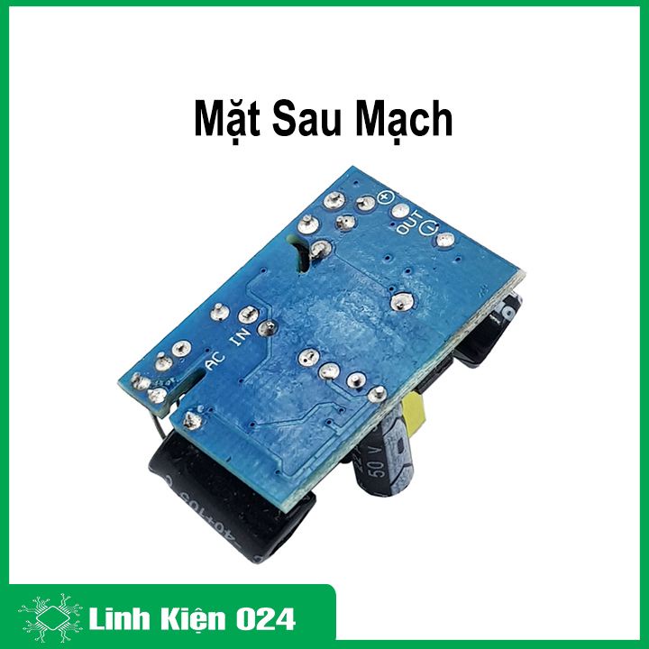 Mạch nguồn xung mini 5V 700mA loại mới, module bảo vệ quá dòng, quá nhiệt, quá nguồn, ngắn mạch