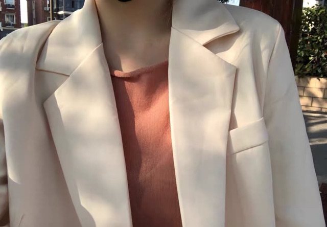 Áo Vest/Blazer dáng dài kèm đai buộc eo siêu sang Ulzzang (Ảnh thật cuối+ video) | BigBuy360 - bigbuy360.vn