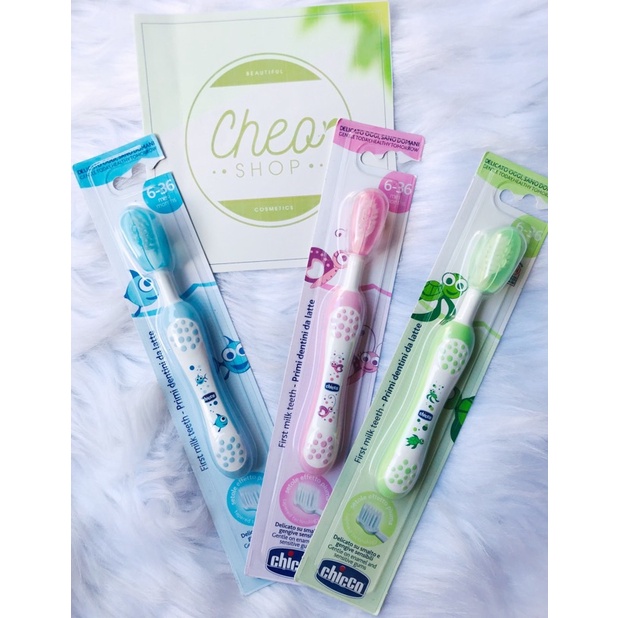 Bàn chải đánh răng cho bé Chicco 6M+
