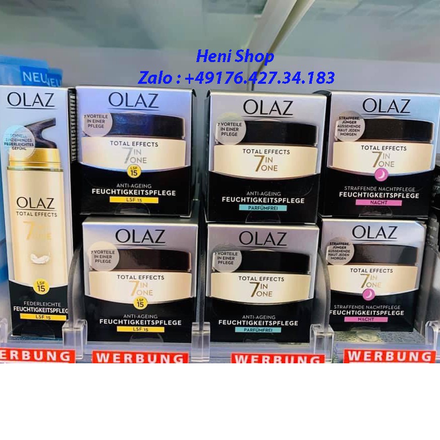 Kem Dưỡng Da Olaz Total Effects 7 in 1 Chống Lão Hóa (Hàng xách tay Đức )