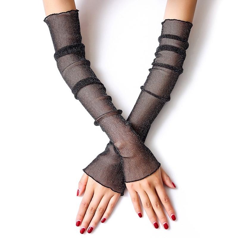 1 Đôi Găng Tay Ren Chống Nắng Thời Trang Mùa Hè Cho Nữ