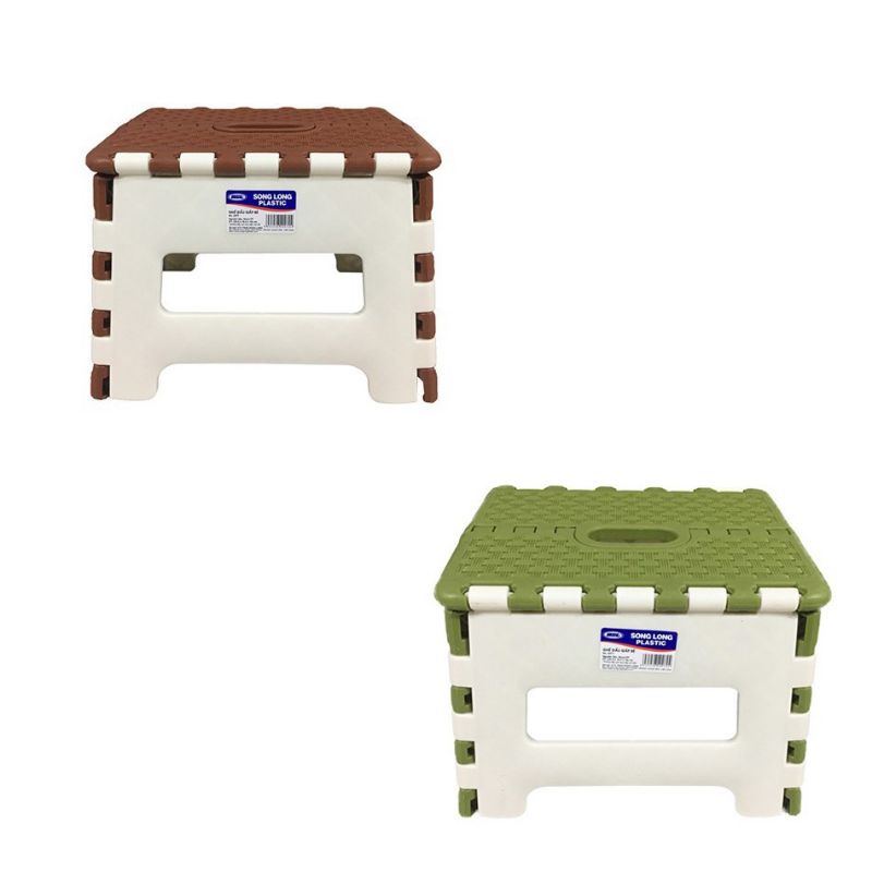 Ghế Nhựa Xếp Gấp Gọn Song Long Đẩu Bé GLAMO 2577