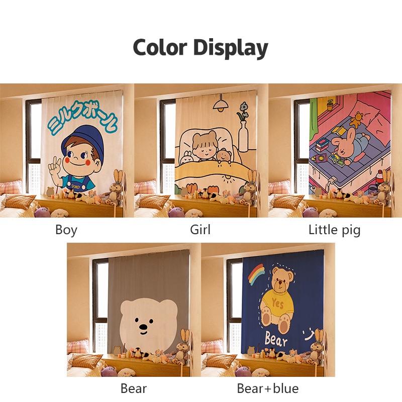 Rèm cửa MENGNI khóa dán thiết kế mới đơn giản chất lượng cao