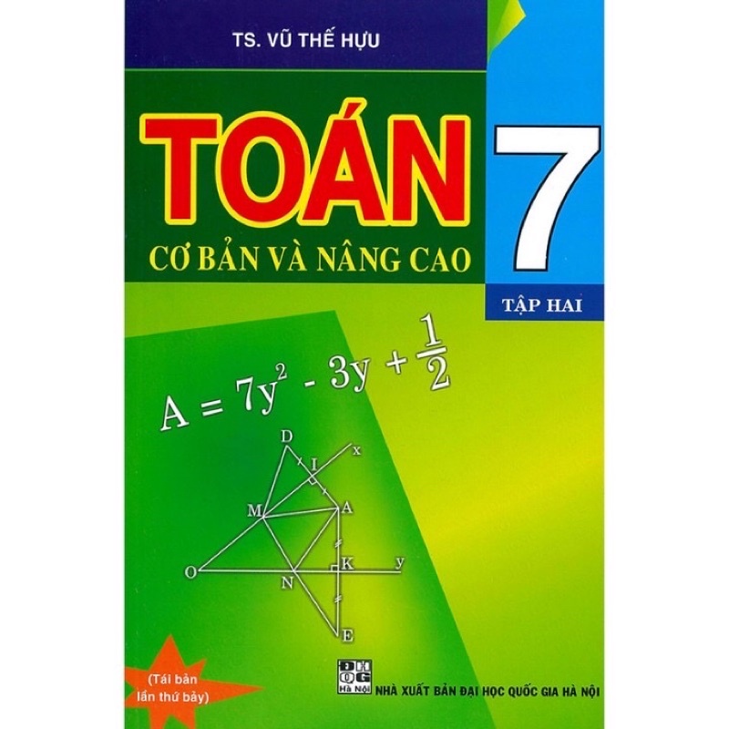 Sách - (Combo 2 tập) Toán Cơ Bản Và Nâng Cao Lớp 7