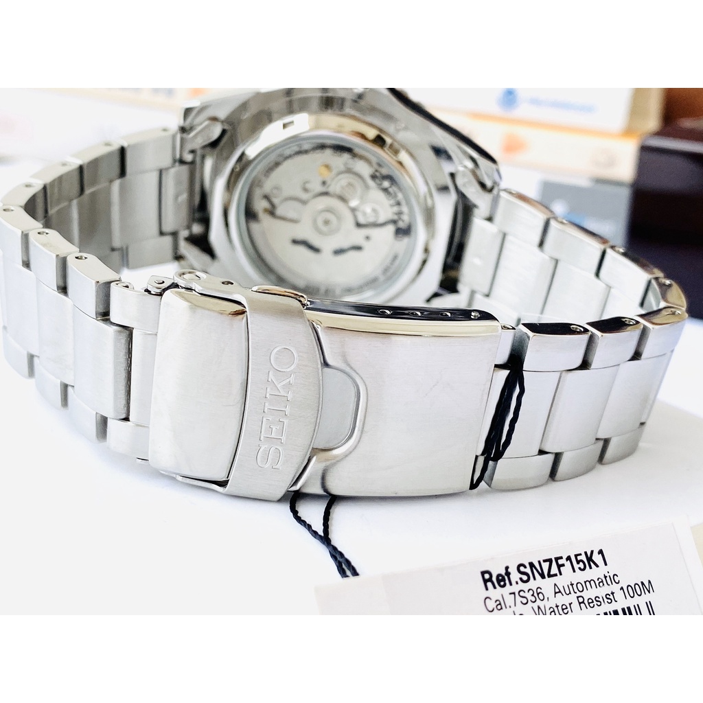 Đồng hồ nam dây thép Seiko 5 Sport SNZF15K1