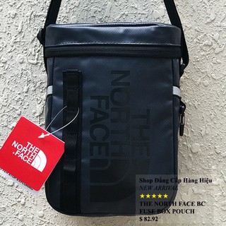 Túi đeo chéo The North Face BC Fuse Box Pounch màu xanh đen logo đen
