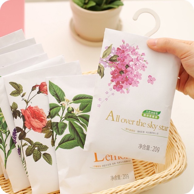 Túi thơm treo tủ quần áo