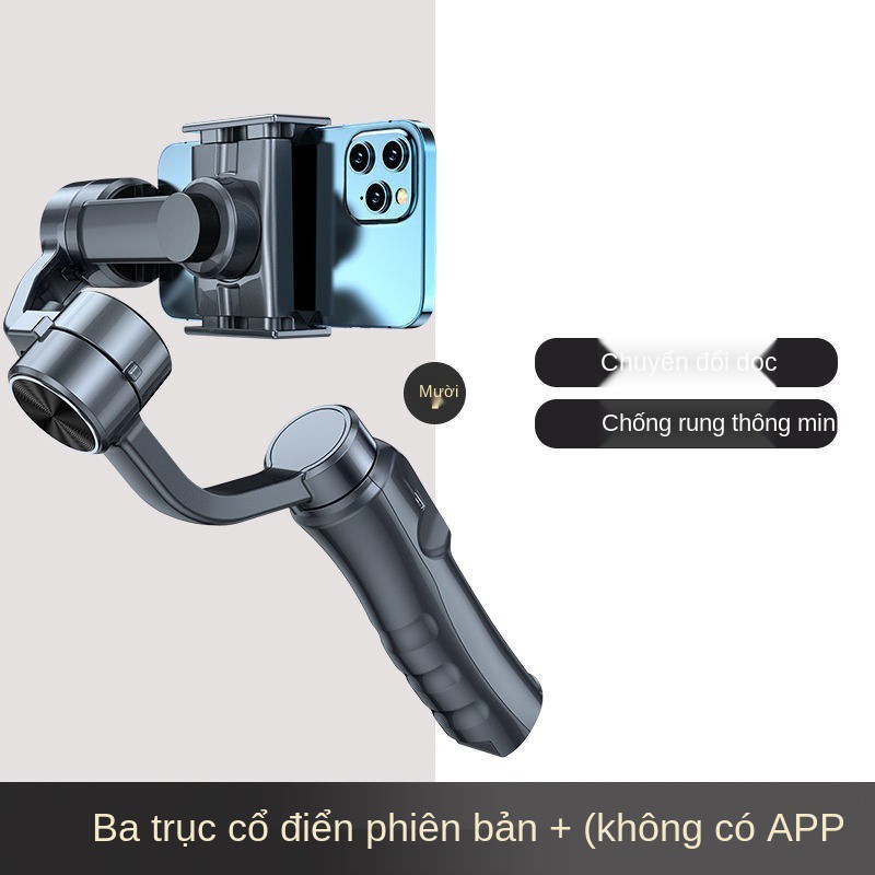 Bộ ổn định gimbal cầm tay, quay và video trên điện thoại di động, chống rung ba trục, gậy selfie thông minh đa chức n