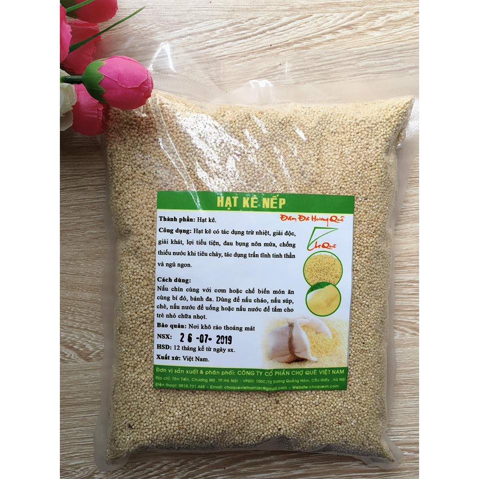 Hạt Kê Tách Vỏ Nguyên Chất (1kg)