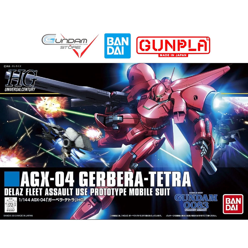 Mô Hình Gundam HG GERBERA TETRA Bandai 1/144 HGUC UC Đồ Chơi Lắp Ráp Anime Nhật