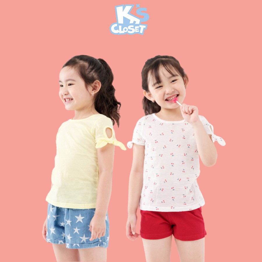 Áo Cộc Tay Bé Gái (1-6 Tuổi) K's Closet B584NIS TM