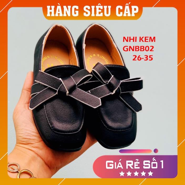 [ ẢNH THẬT- FREESHIP- HÀNG CAO CÂP ] GNBB02, giầy kiểu hàn quốc cho bé gái, fom cổ điển, cực xinh