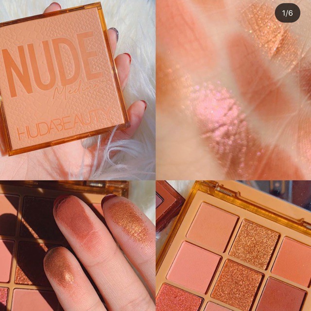 Bảng mắt Huda Beauty Nude Obsessions (Medium)