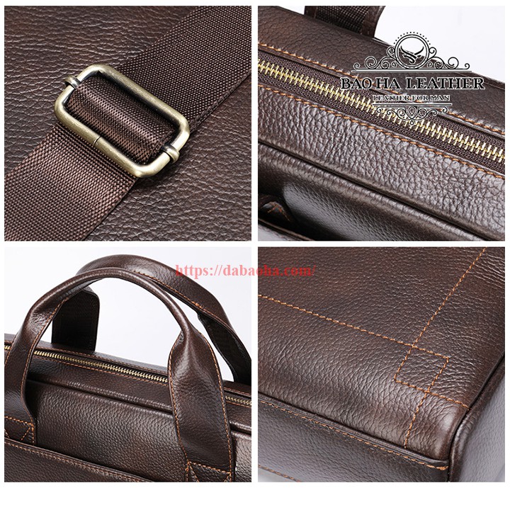 Cặp nam công sở da bò BHM5006 Túi công sở, cặp văn phòng | BigBuy360 - bigbuy360.vn