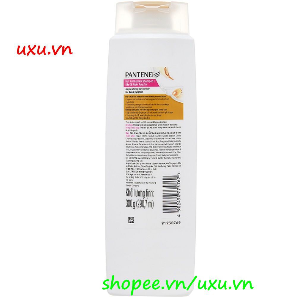 Dầu Gội Đầu 300G Pantene Ngăn Rụng Tóc, Với uxu.vn Tất Cả Là Chính Hãng.