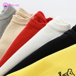 Áo len cổ lọ 7 phân Peppa Kids ấm áp