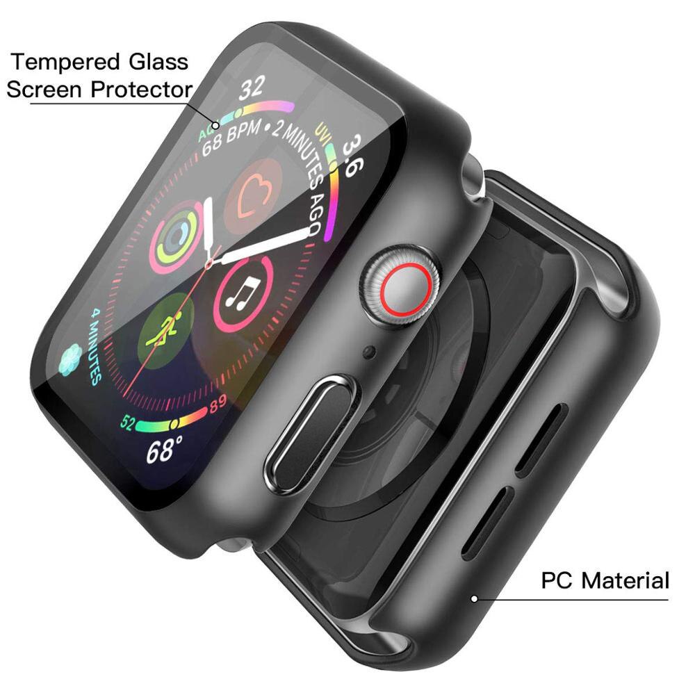 Ốp bảo vệ toàn diện 360 độ thích hợp cho đồng hồ thông minh apple watch 6 / se / 5 / 4 / 3 / 2 / 1 iwatch 4 / 5