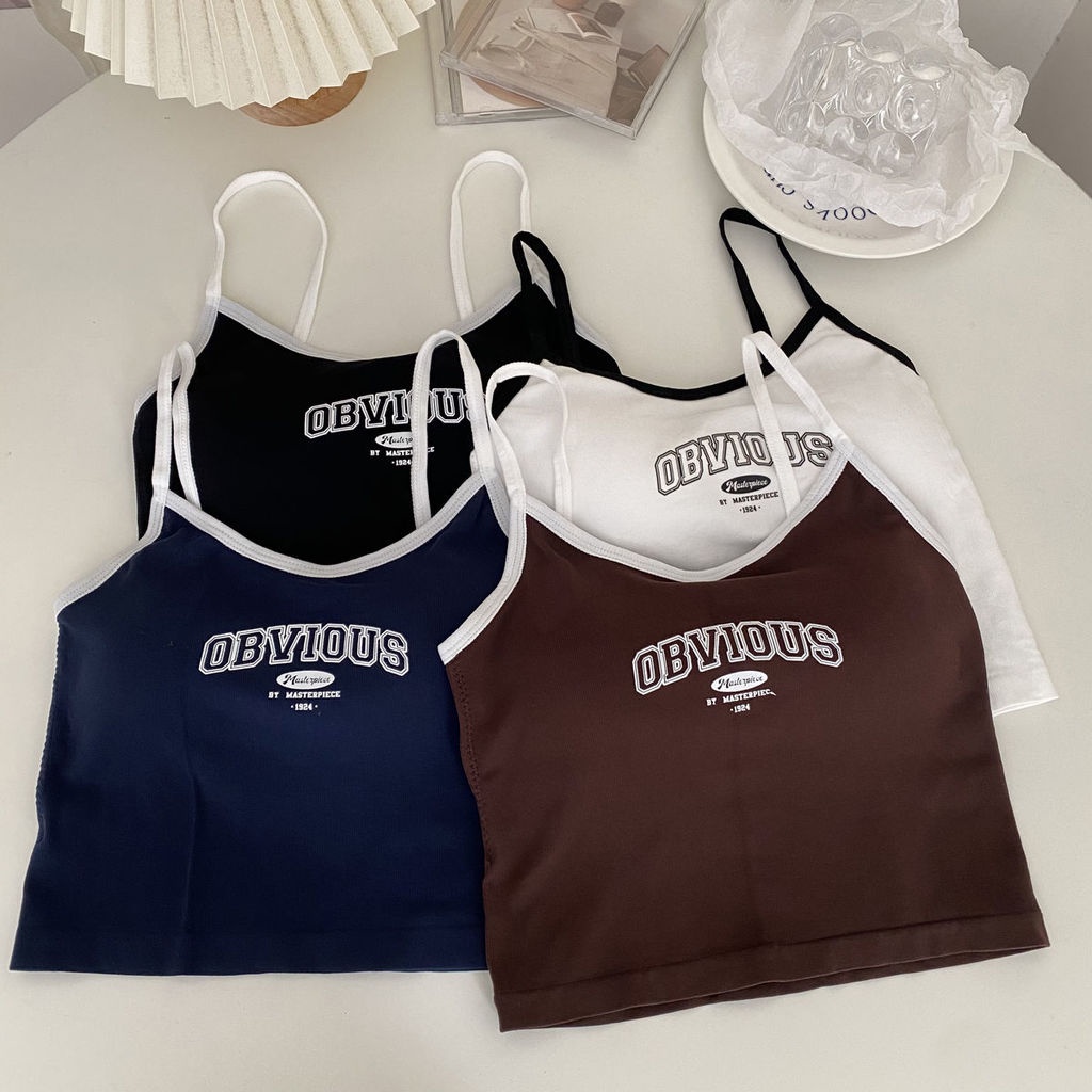 Áo Lót Ống In Họa Tiết Chống Chói Phong Cách Hàn Quốc Dành Cho Nữ