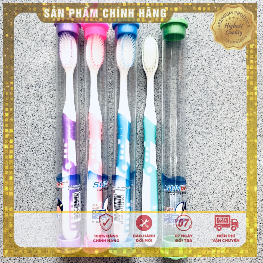 Siêu rẻ Bàn chải đánh răng có ống đựng ( bàn chải đánh răng du lịch )