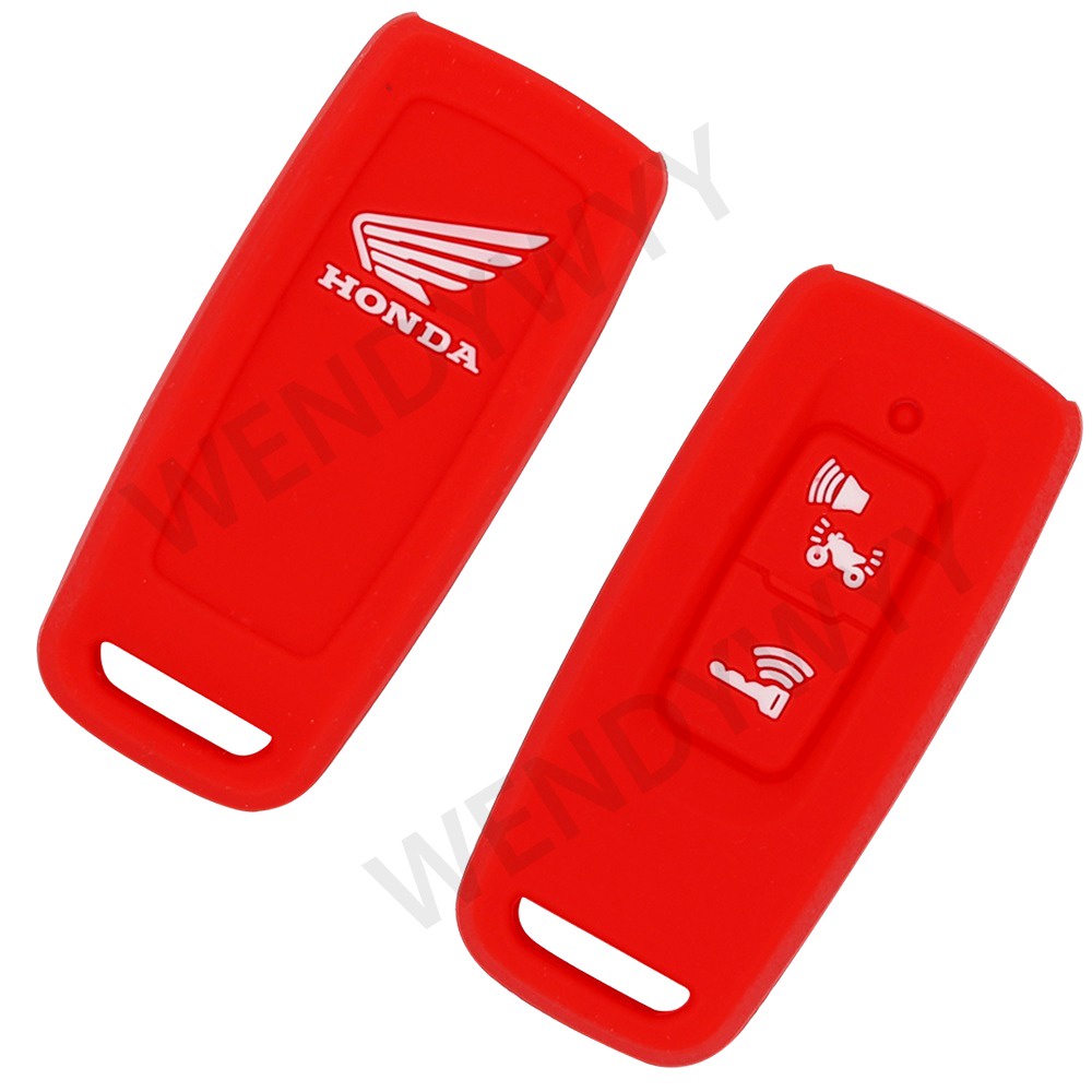 Ốp Silicon Bảo Vệ Chìa Khóa 2 Nút Bấm Cao Cấp Cho PCX160 PCX160CC PCX-160 PCX160