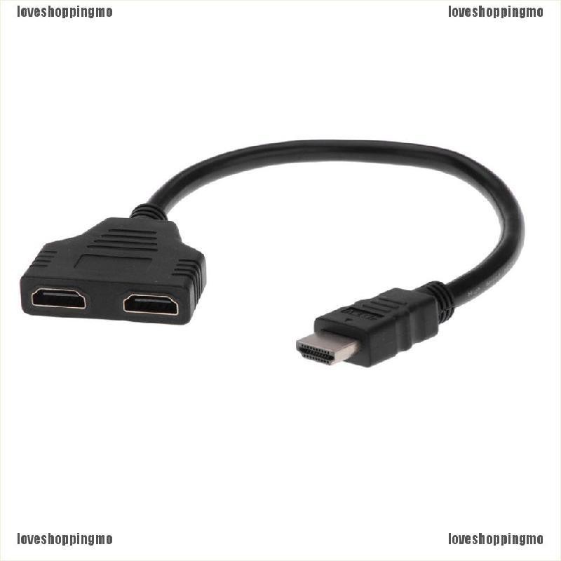 Cáp Chuyển Đổi 1080p Hdmi Sang 2female 1 Ra 2 Out