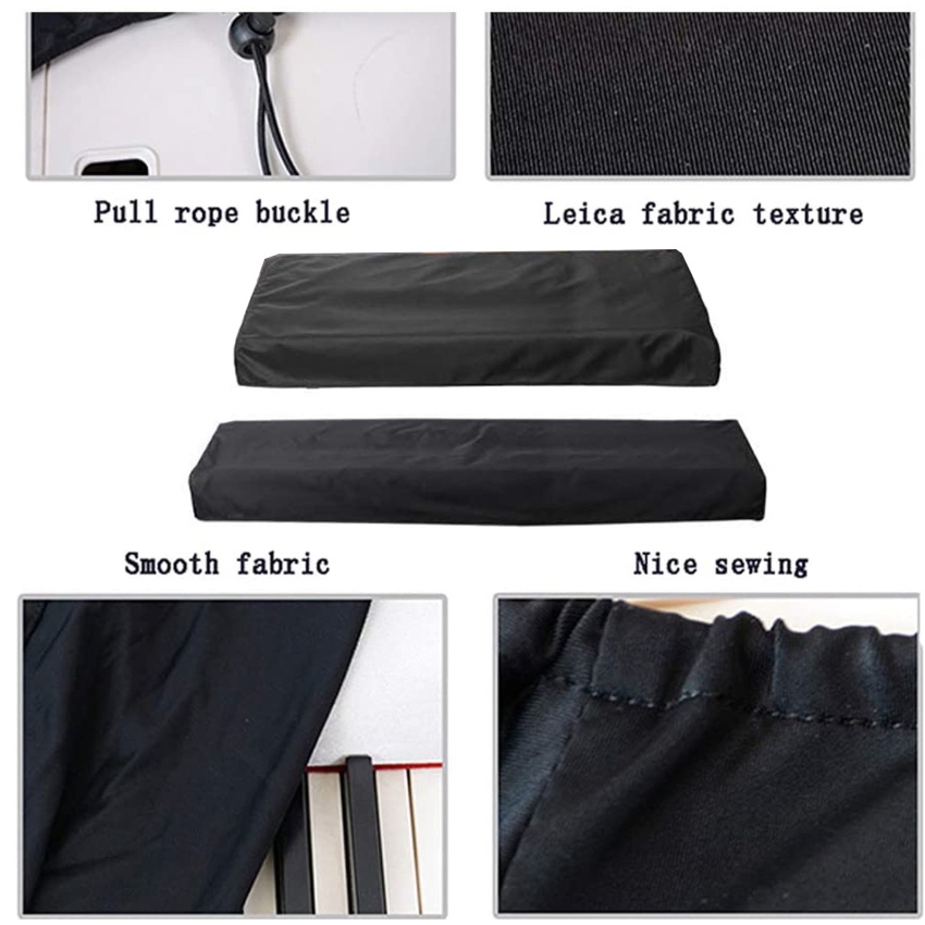 Vải Bọc Bàn Phím Đàn piano Chống Bụi Co Giãn Có Dây Rút Bảo Vệ Bàn Phím Điện Tử Kỹ Thuật Số piano yamaha casio roland