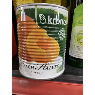 PHA CHẾ#Đào hộp Kronos – Đào tươi xuất xứ Hy Lạp