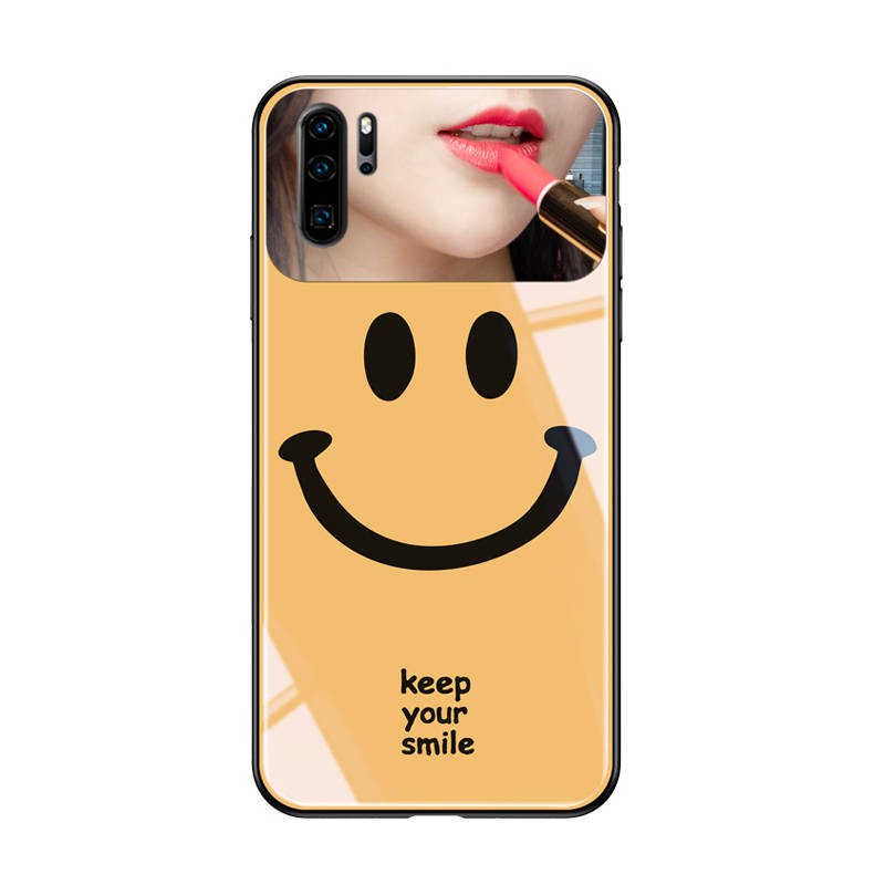 Hộp đựng điện thoại di động màu đỏ trái tim cô gái mới trí thun ngắn tay | BigBuy360 - bigbuy360.vn