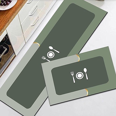 Sỉ 93k -THẢM BẾP 4 LỚP CHỐNG TRƠN TRƯỢT SILICON THẤM HÚT