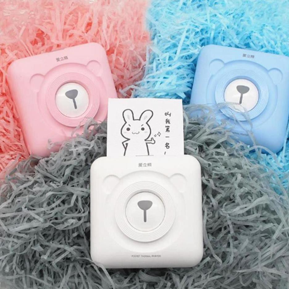 ❤ Dễ thương ❤ Máy in nhiệt mini bluetooth peripage A6 không dây bỏ túi ❤ di động ❤ in ảnh du lịch lấy ngay poooli l1, l2 | BigBuy360 - bigbuy360.vn