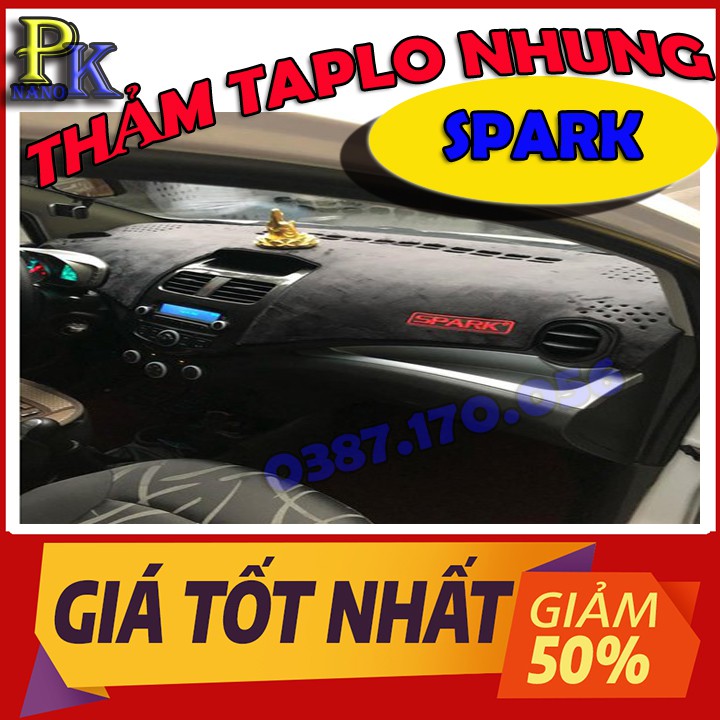 [XƯỞNG MAY TAPLO PK ]THẢM CHỐNG NÓNG TAPLO 3 LỚP XE CHEVROLET SPARK 2008-2016– CHUẨN FORM