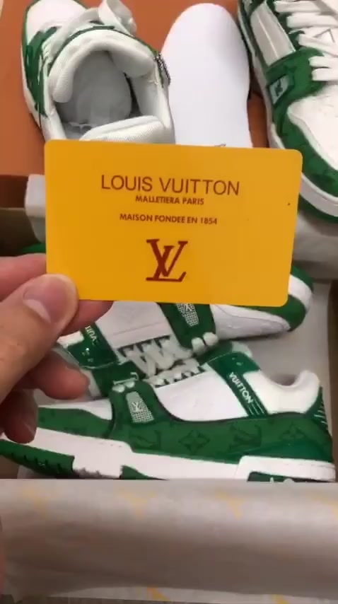 Giày LV Louis Vuitton Trainer Black White, Giày Sneaker LV Nam Nữ Mẫu Mới Hot Hit 2 Phiên Bản Màu Sắc Hàng Cao Cấp | BigBuy360 - bigbuy360.vn
