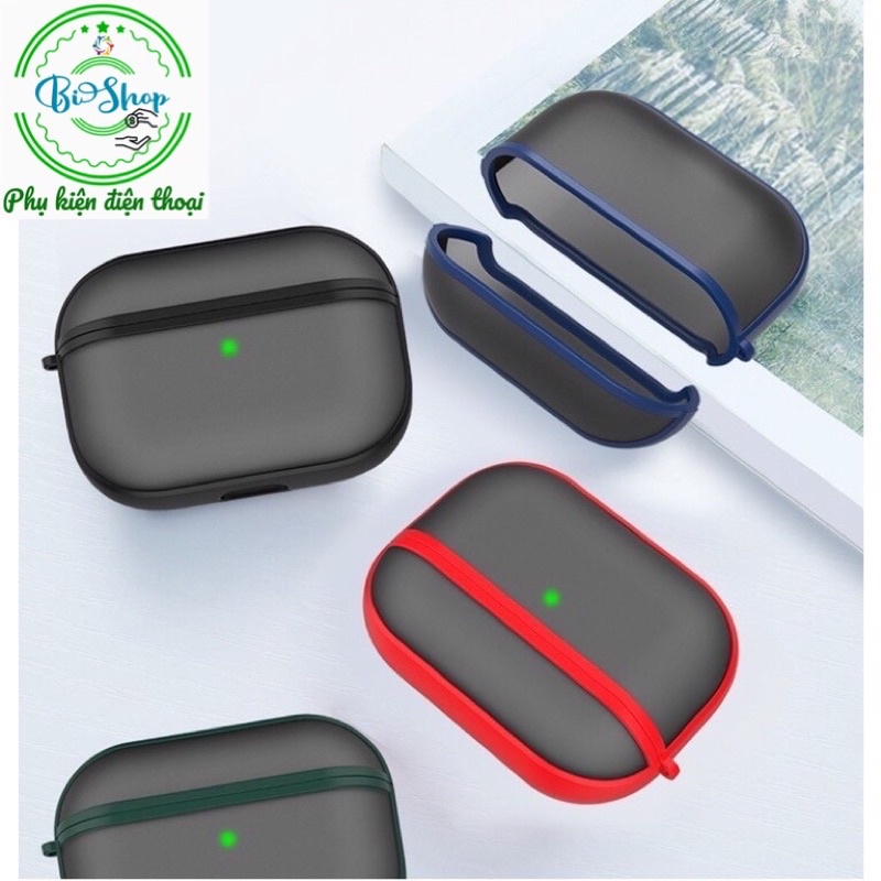 🍀  Vỏ bọc bao cho tai nghe Airpods 3 | 2 | 1 | Pro 2021 - Case nhám mờ chống bám vân tay chống sốc